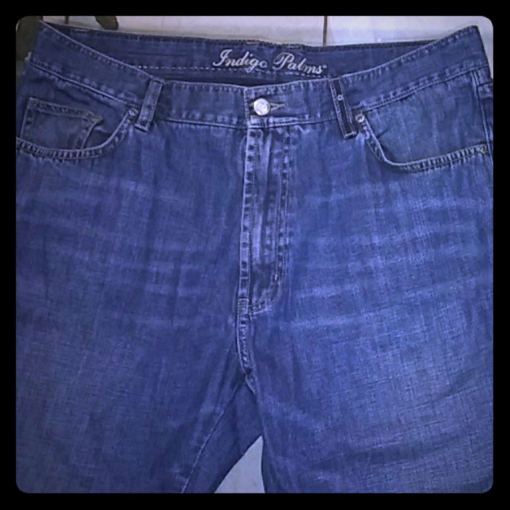 Mens Indigo Palms